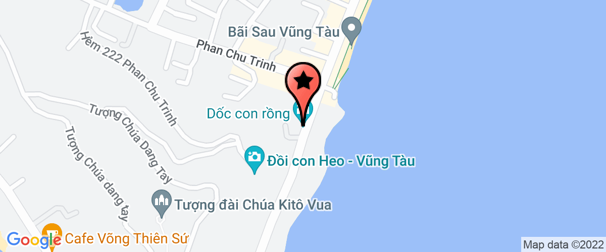 Bản đồ đến địa chỉ Công ty CP Cảng Tàu Khách Vũng Tàu