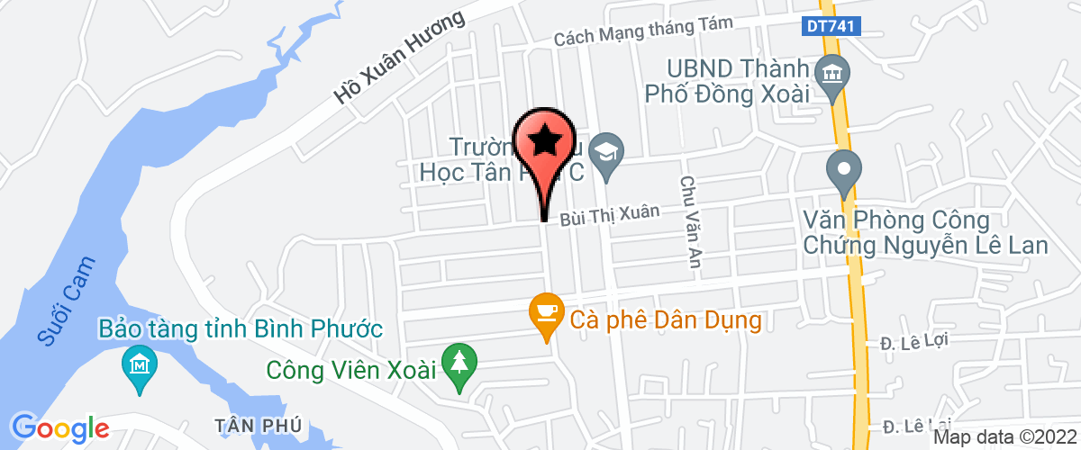 Bản đồ đến địa chỉ Công Ty TNHH Phú Mỹ Bình Phước