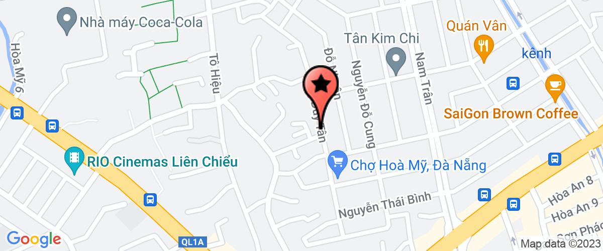 Bản đồ đến địa chỉ Công Ty TNHH Công Nghệ Và Đầu Tư Bảo Long - Chi Nhánh Đà Nẵng