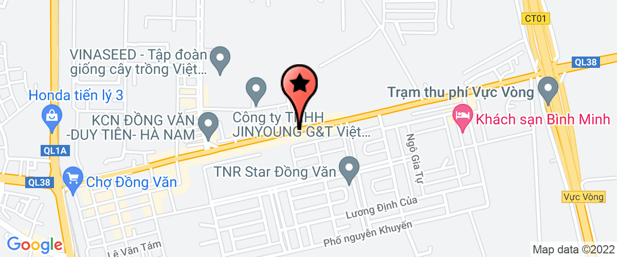 Bản đồ đến địa chỉ Công Ty TNHH Kim Khí & Hóa Chất Han Ya