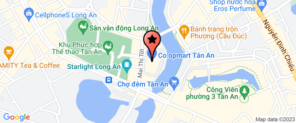 Bản đồ đến địa chỉ Chi Nhánh Công Ty TNHH Một Thành Viên Thương Mại Hàng Gia Dụng Tổng Hợp Tại Long An
