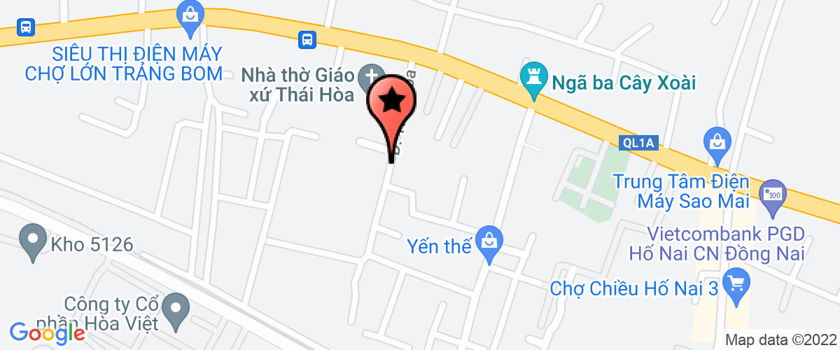 Bản đồ đến địa chỉ Chi Nhánh Đồng Nai- Công Ty TNHH Một Thành Viên Thương Mại Đồng Tâm