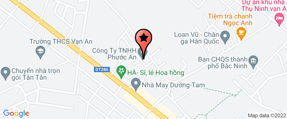 Bản đồ đến địa chỉ Công Ty TNHH U-Bin-Vina
