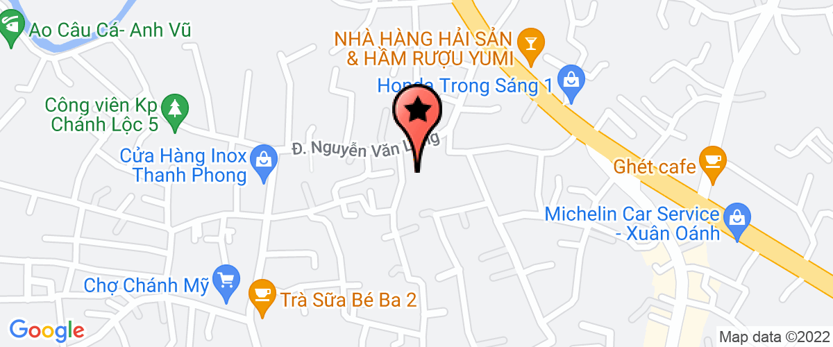 Bản đồ đến địa chỉ Công Ty TNHH Một Thành Viên Trò Chơi Điện Tử Việt Hùng