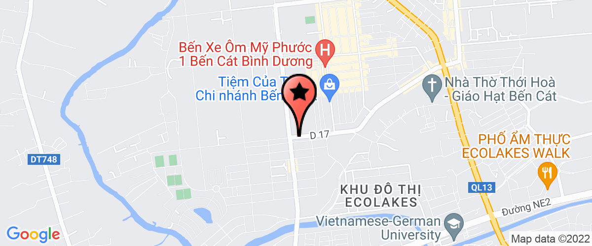 Bản đồ đến địa chỉ CTy TNHH CN Gỗ GRAND ART(VN)(Nộp hộ nhà thầu NN-CHINA ECONOMIC NEWS SERVICE)