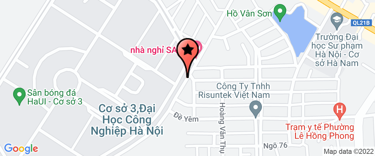 Bản đồ đến địa chỉ Công Ty CP Khoáng Sản An Khánh Hà Nam