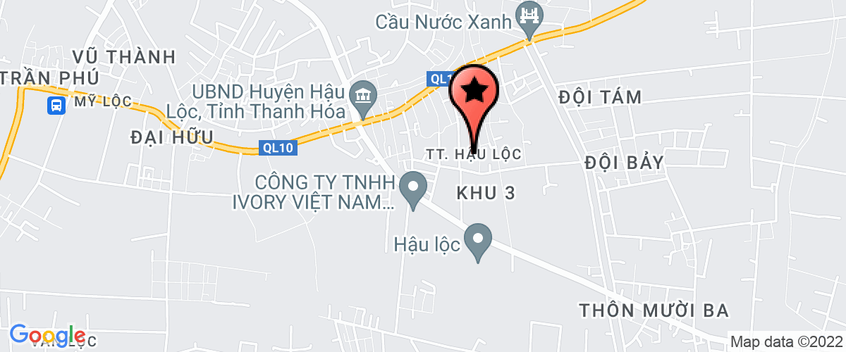 Bản đồ đến địa chỉ Phòng Giáo dục và Đào tạo huyện Hậu Lộc