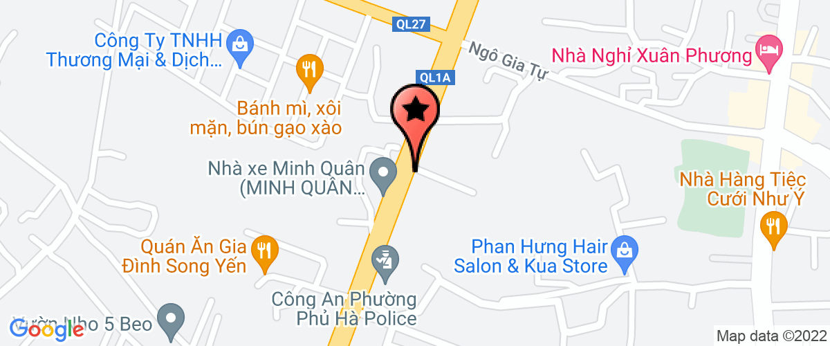 Bản đồ đến địa chỉ Doanh Nghiệp Tư Nhân Nhà Nghỉ Quỳnh Hương