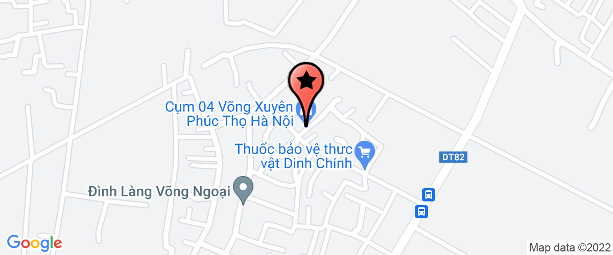 Bản đồ đến địa chỉ HTX NN Võng Xuyên