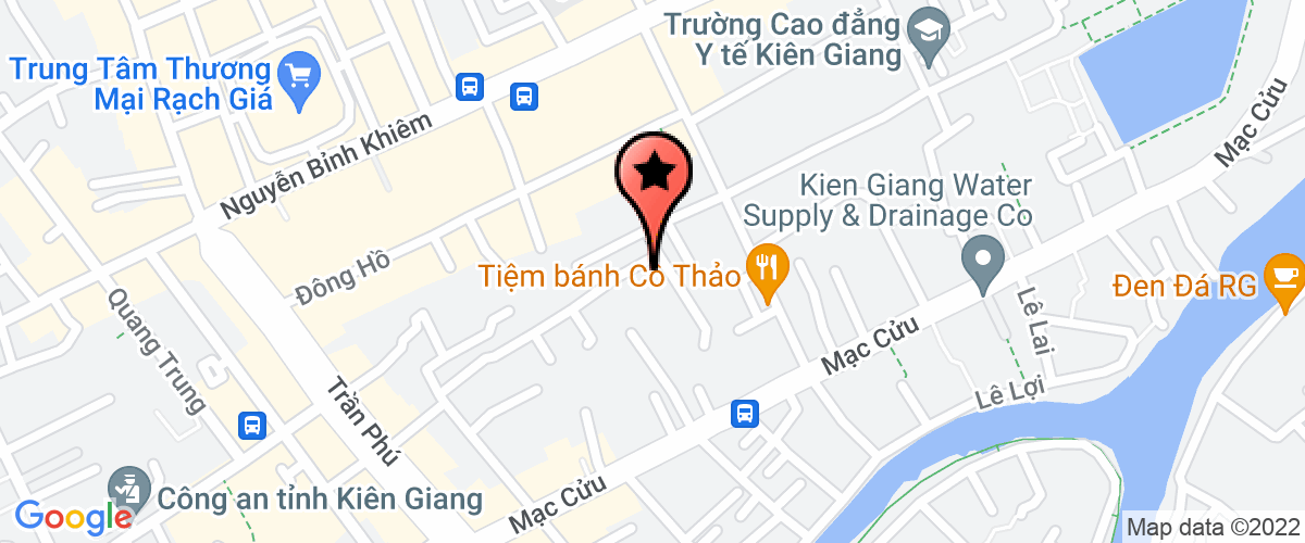 Bản đồ đến địa chỉ Công Ty TNHH Một Thành Viên Dịch Vụ Bảo Vệ Vệ Sỹ Thành Công Rạch Giá