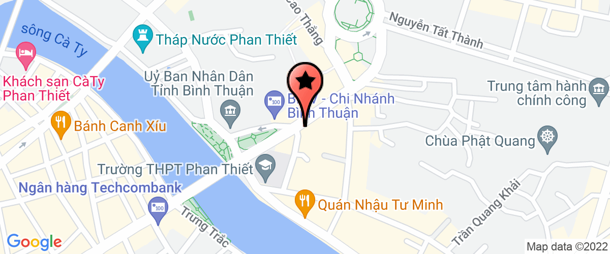 Bản đồ đến địa chỉ Trường Trung Cấp Nghề Kinh Tế - Kỹ Thuật Công Đoàn Bình Thuận