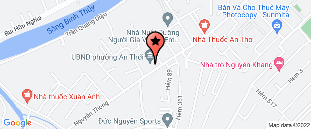 Bản đồ đến địa chỉ Văn Phòng Đại Diện Công Ty TNHH Thương Mại Dịch Vụ Tâm Đức Mạnh