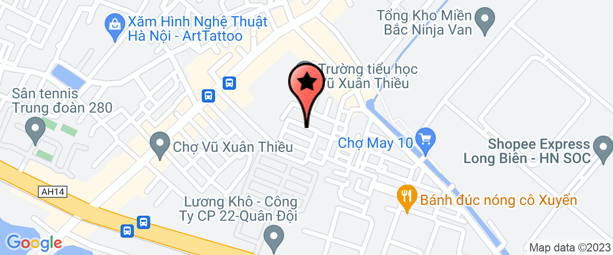 Bản đồ đến địa chỉ Công Ty TNHH Thiết Kế Xây Dựng Hà Nội Trần Tại