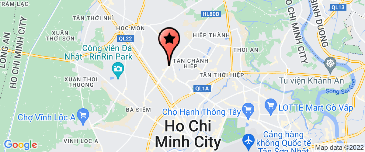Bản đồ đến địa chỉ Công Ty TNHH Sản Xuất Giày Dép Khánh Hoàng