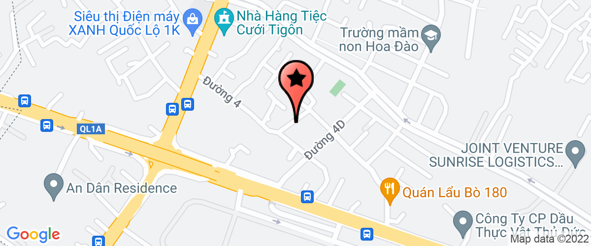 Bản đồ đến địa chỉ Công Ty TNHH Thương Mại Dịch Vụ Truyền Thông Thùy Dương