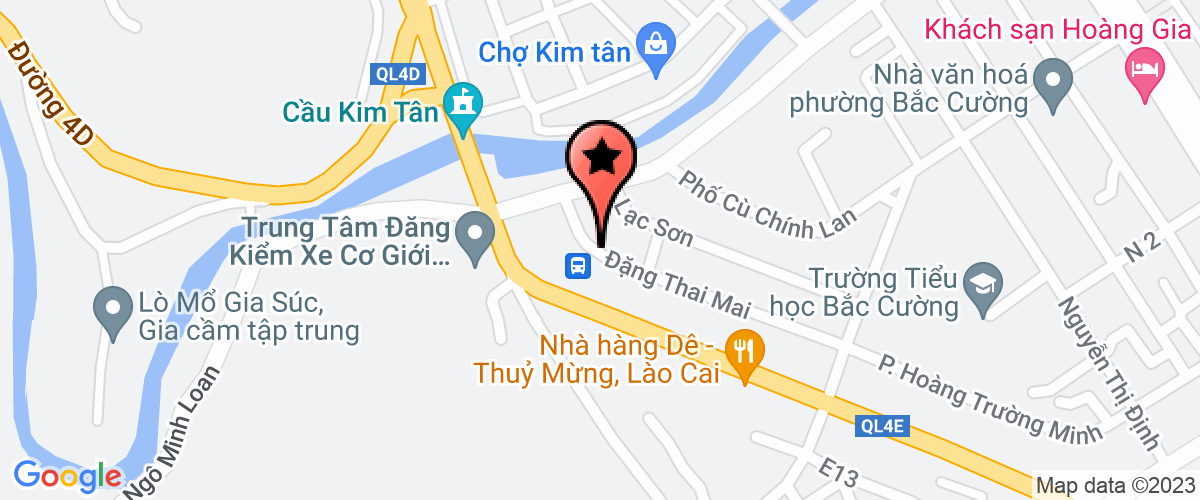 Bản đồ đến địa chỉ Công ty CP XNK Dầu Khí Phát Việt Lào Cai