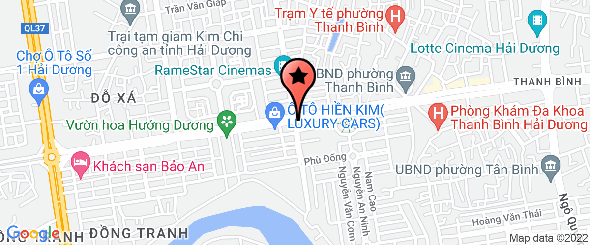 Bản đồ đến địa chỉ Trung Tâm Dạy Nghề và hỗ trợ Nông Dân Tỉnh Hải Dương