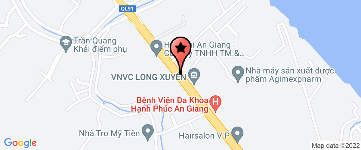 Bản đồ đến địa chỉ Công Ty TNHH Một Thành Viên Nuôi Trồng Thủy Sản Nam Việt