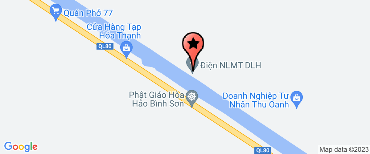 Bản đồ đến địa chỉ Chi Nhánh Công Ty TNHH Thanh Xuân: Nhà Máy Phân Bón Đại Nông