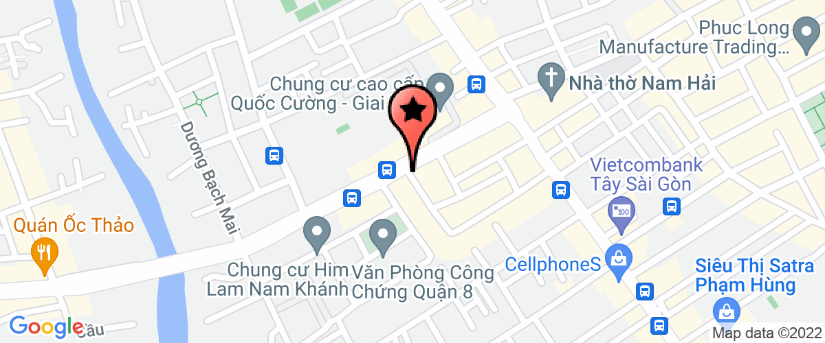 Bản đồ đến địa chỉ Công Ty TNHH Một Thành Viên Thương Mại Và Đầu Tư Quốc Tế Nam Mỹ