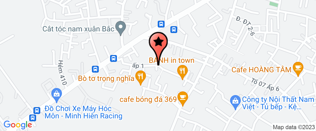 Bản đồ đến địa chỉ Doanh Nghiệp Tư Nhân Kinh Doanh Vàng Và Dịch Vụ Cầm Đồ Kim Phát Thới Thạnh