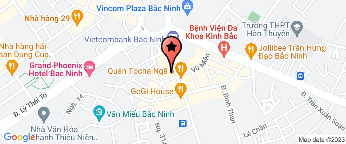 Bản đồ đến địa chỉ Công Ty TNHH Thương Mại Nhân Tâm Fgb Việt Nam - Chi Nhánh Tại Bắc Ninh