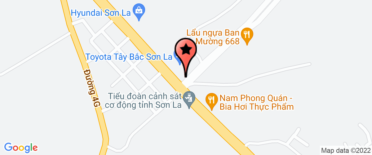 Bản đồ đến địa chỉ Công Ty Cổ Phần Vận Tải Thuận Phát Sơn La