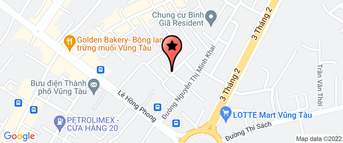 Bản đồ đến địa chỉ Công Ty Trách Nhiệm Hữu Hạn Tia Sáng Vina