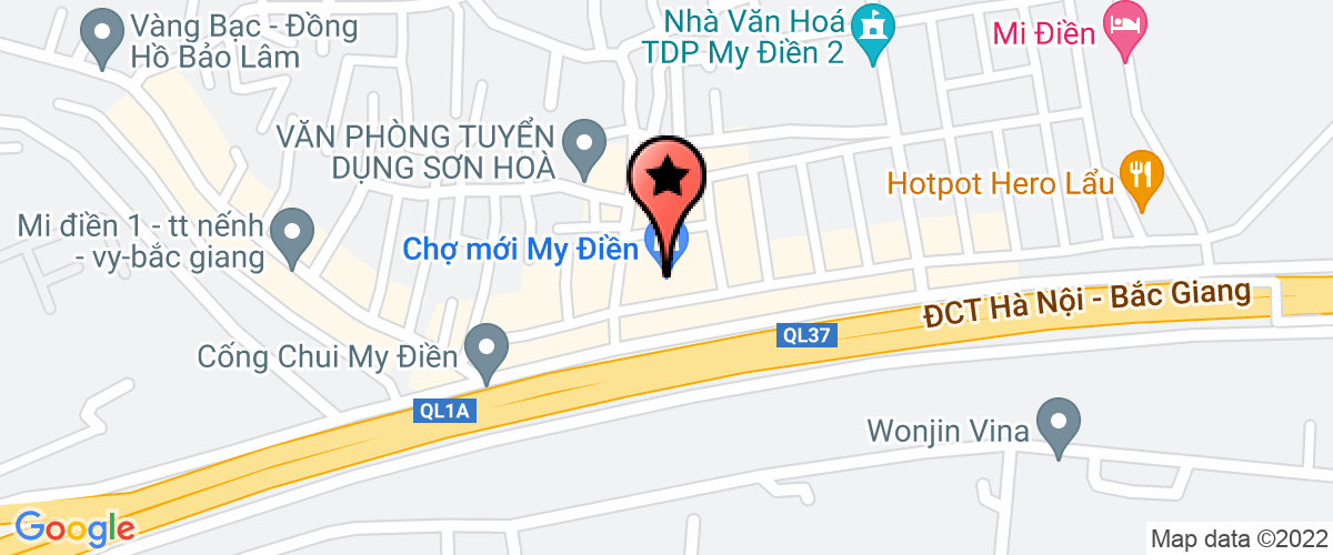 Bản đồ đến địa chỉ Công Ty TNHH Pnpp Hào Quang