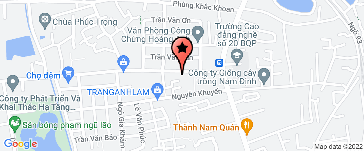 Bản đồ đến địa chỉ Công Ty Trách Nhiệm Hữu Hạn Mạnh Tùng