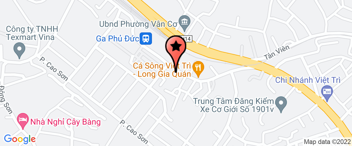 Bản đồ đến địa chỉ Công Ty TNHH Thương Mại Hồng Phúc Phú Thọ