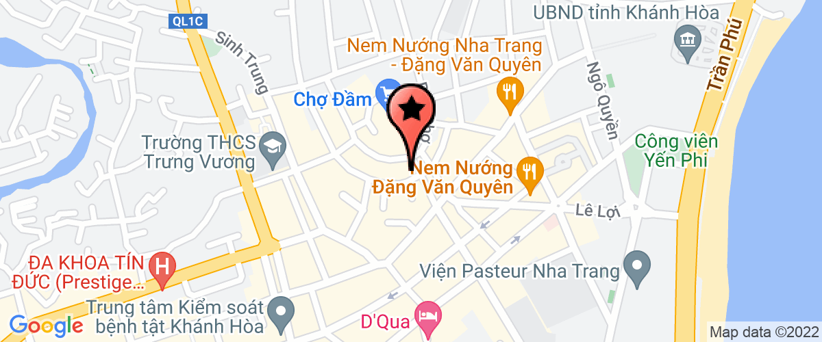 Bản đồ đến địa chỉ Công Ty TNHH Đại Lý Xổ Số Điện Toán Khánh Hòa