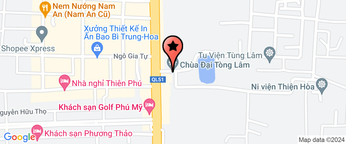 Bản đồ đến địa chỉ Công ty cổ phần Tập Đoàn Vạn Phật Quang Đại Tòng Lâm