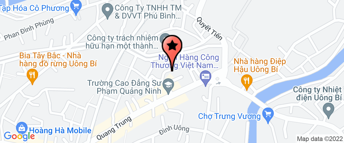 Bản đồ đến địa chỉ Công Ty TNHH Kinh Doanh Tổng Hợp Xuất Nhập Khẩu Chiến Thắng