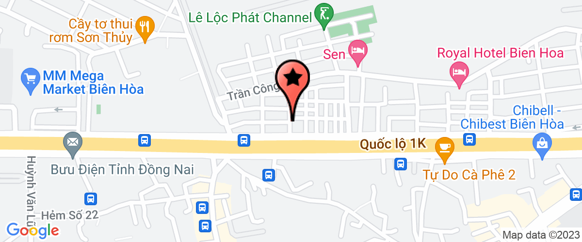 Bản đồ đến địa chỉ Công Ty TNHH Đầu Tư Xây Dựng Phố Xinh Đồng Nai