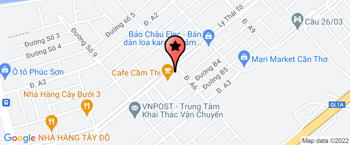 Bản đồ đến địa chỉ Công Ty TNHH Một Thành Viên Thương Mại Dịch Vụ Huỳnh Kiệt