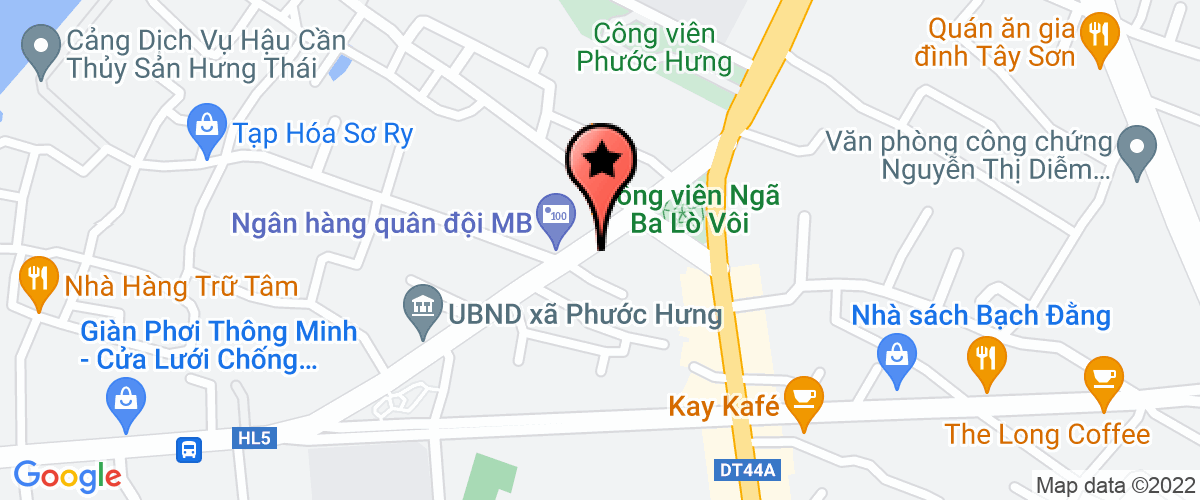Bản đồ đến địa chỉ Công Ty Trách Nhiệm Hữu Hạn Hằng Vinh