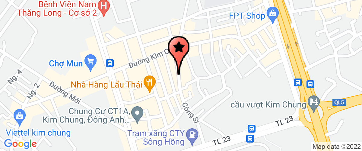 Bản đồ đến địa chỉ Công Ty TNHH Thanh Tâm Đông Anh