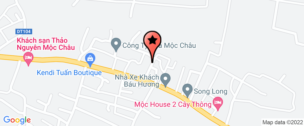 Bản đồ đến địa chỉ Công Ty TNHH Thương Mại Hoàng Anh Mộc Châu