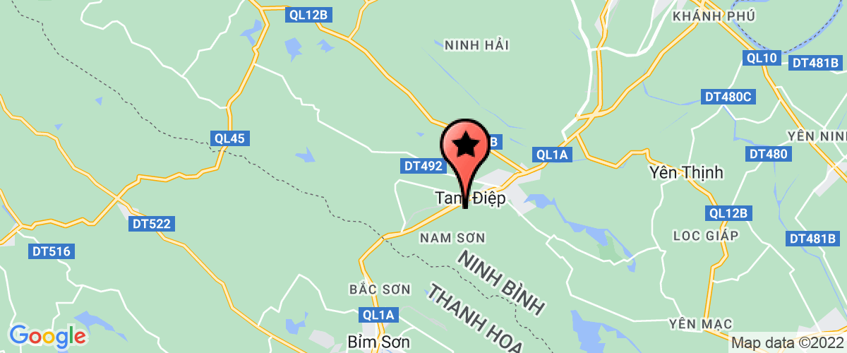 Bản đồ đến địa chỉ Công Ty TNHH Thương Mại Minh Sơn Ninh Bình