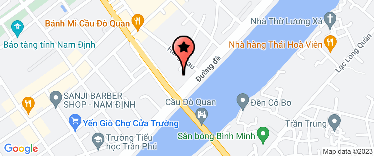 Bản đồ đến địa chỉ Công Ty Cổ Phần Sinh Hoá Nam Định