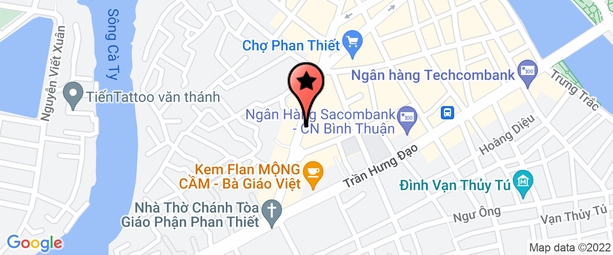 Bản đồ đến địa chỉ Công Ty TNHH Tây Bắc Bình Thuận