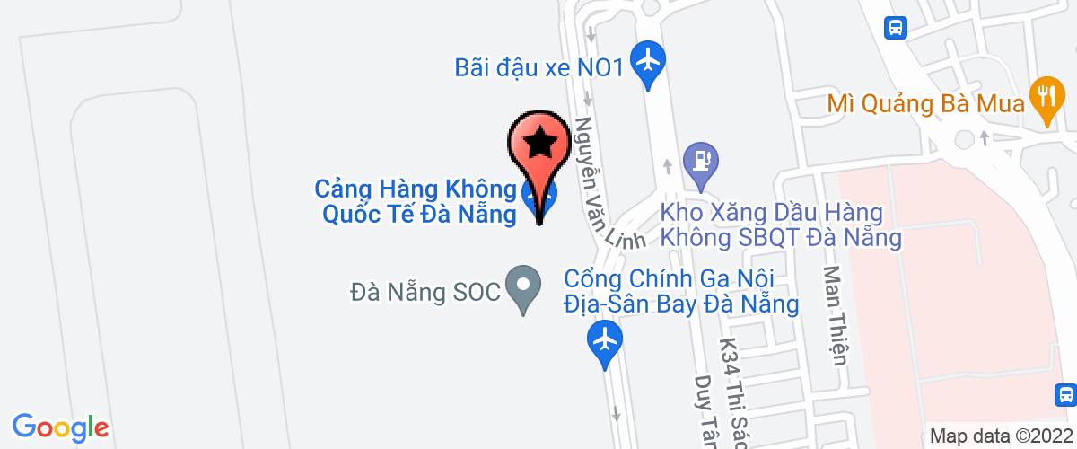 Bản đồ đến địa chỉ Hãng hàng không Korean Airlines Co.,Ltd (Korean Air) - Văn phòng Bán vé tại thành phố Đà Nẵng