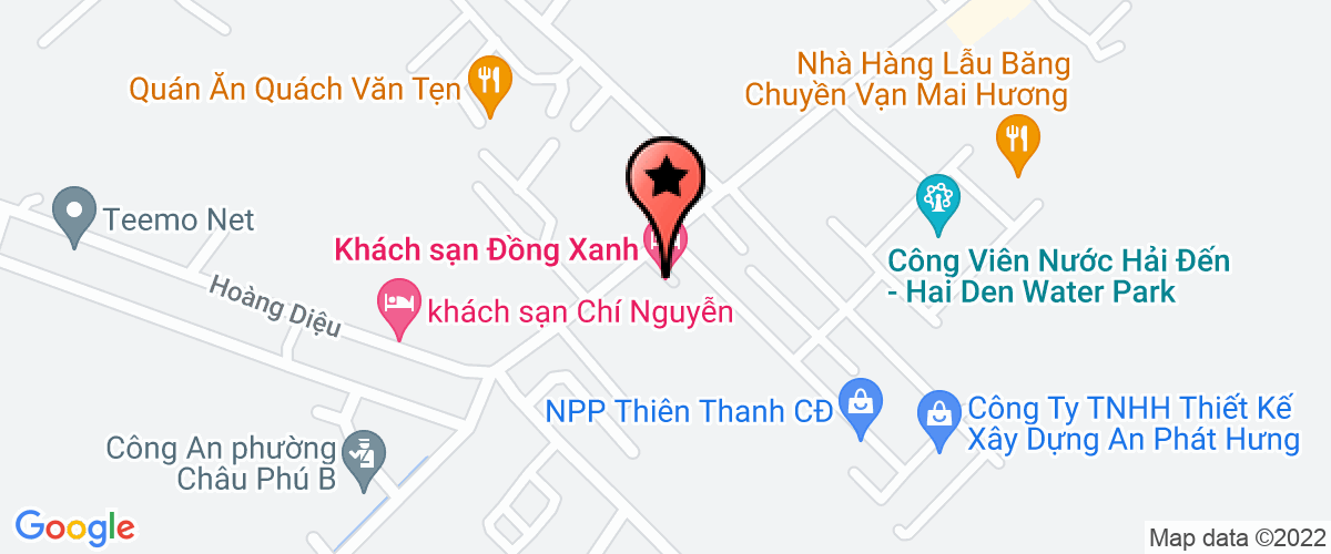 Bản đồ đến địa chỉ Công Ty TNHH Một Thành Viên Thương Mại Dịch Vụ Khách Sạn Nhà Hàng Đồng Xanh