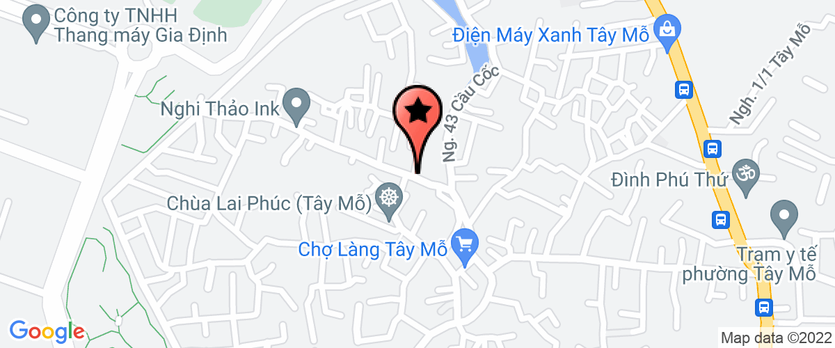 Bản đồ đến địa chỉ Công Ty Cổ Phần Xây Dựng Và Phát Triển Thương Mại Hoàng Hà