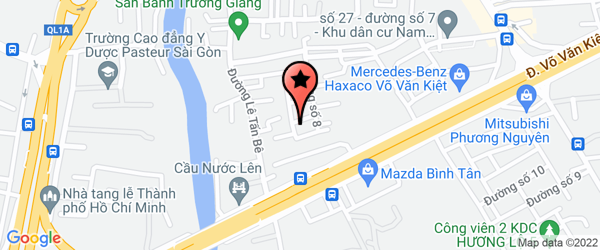 Bản đồ đến địa chỉ Công Ty TNHH Dịch Vụ Và Du Lịch Hương Biển Việt