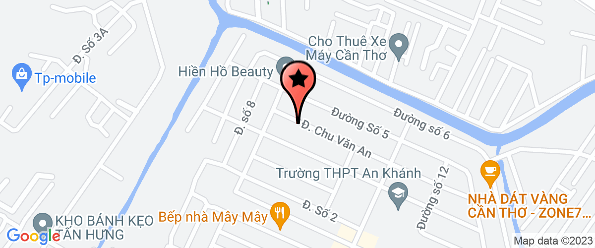 Bản đồ đến địa chỉ Công Ty Trách Nhiệm Hữu Hạn Một Thành Viên Xây Dựng - Thương Mại Đại Toàn Thắng