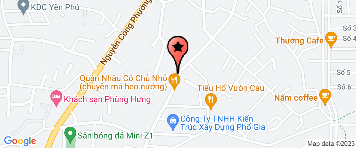 Bản đồ đến địa chỉ Công Ty TNHH Xây Dựng Đông Phan