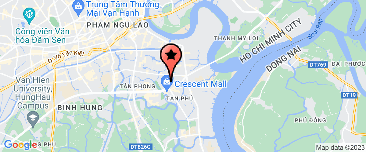 Bản đồ đến địa chỉ Công Ty Trách Nhiệm Hữu Hạn Một Thành Viên Sản Xuất Thương Mại Phát Triển Phúc Long