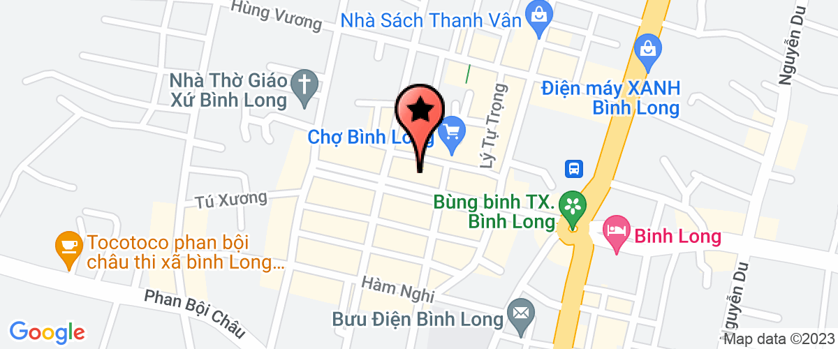 Bản đồ đến địa chỉ Chi Nhánh Bình Long - Chơn Thành Công Ty Cổ Phần Dược Vật Tư Y Tế Dopharco